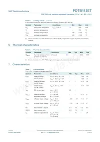 PDTB113ET Datasheet Page 4