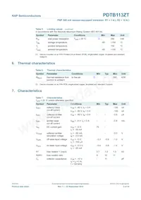 PDTB113ZT數據表 頁面 4