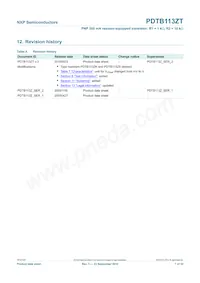 PDTB113ZT Datasheet Page 8