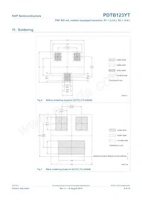 PDTB123YT Datasheet Pagina 7