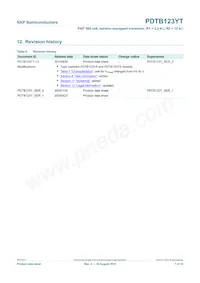 PDTB123YT Datasheet Page 8