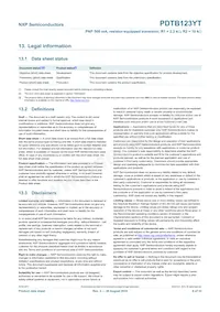 PDTB123YT Datasheet Page 9