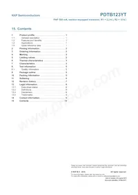 PDTB123YT Datasheet Page 11