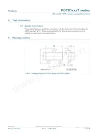 PDTB143XTVL Datasheet Page 13