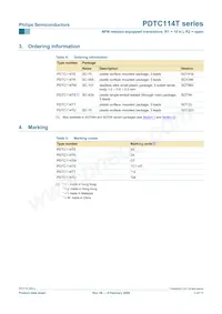 PDTC114TS Datasheet Pagina 3