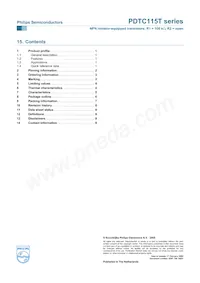 PDTC115TS Datasheet Page 11