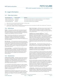 PDTC123JMB Datasheet Page 10