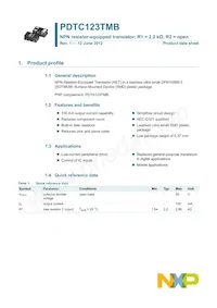 PDTC123TMB Datasheet Page 2