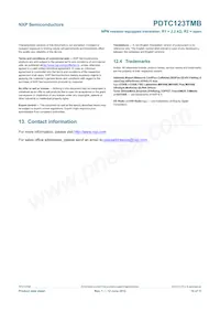 PDTC123TMB Datasheet Page 11