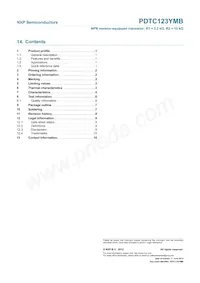 PDTC123YMB Datasheet Page 12