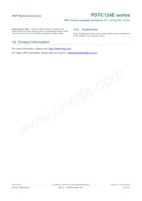 PDTC124EE Datasheet Page 17