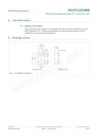 PDTC124TMB Datasheet Page 7