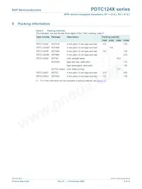 PDTC124XS Datasheet Page 10