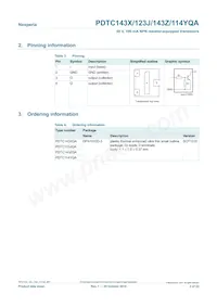 PDTC143ZQAZ Datasheet Page 2