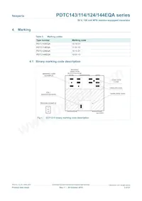 PDTC144EQAZ Datasheet Page 3
