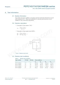 PDTC144EQAZ Datasheet Page 15