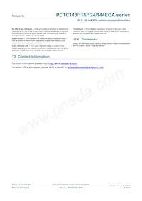 PDTC144EQAZ Datasheet Page 20