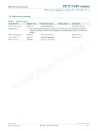 PDTC144VS Datasheet Pagina 10