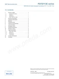 PDTD113EK Datasheet Page 11