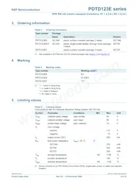 PDTD123EK Datasheet Page 4