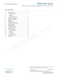 PDTD123EK Datasheet Page 11