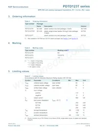 PDTD123TS Datasheet Page 4