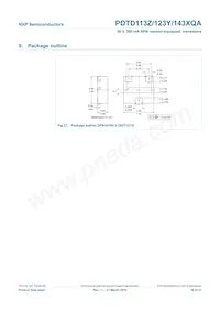 PDTD143XQAZ Datasheet Pagina 17