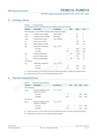PEMD14 Datasheet Page 4
