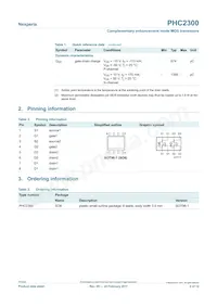 PHC2300 Datasheet Page 2