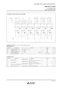 PM100CLA060 데이터 시트 페이지 2