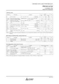 PM100CLA120 Datasheet Page 4