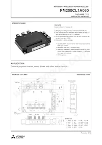 PM200CL1A060 Datasheet Cover