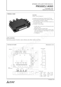PM300CL1A060 Datasheet Cover