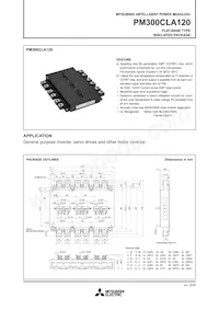 PM300CLA120 Datasheet Cover