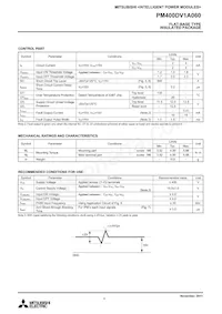 PM400DV1A060 Datasheet Pagina 4