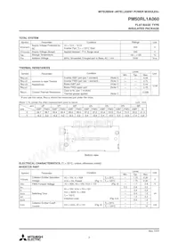 PM50RL1A060 데이터 시트 페이지 3