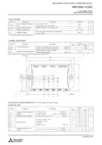 PM75B4L1C060 Datasheet Page 3