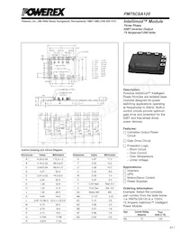 PM75CSA120 Datasheet Cover