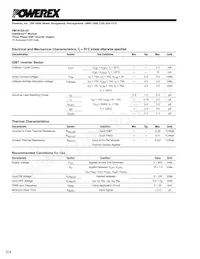 PM75CSA120 Datasheet Pagina 4