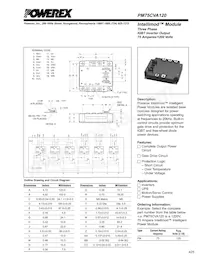 PM75CVA120 Datasheet Cover