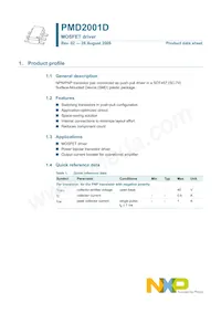 PMD2001D Datasheet Pagina 2