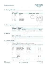 PMD9001D Datasheet Page 3