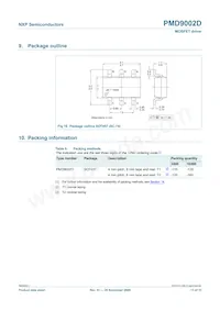 PMD9002D Datasheet Pagina 12