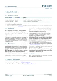 PMD9002D Datasheet Page 15