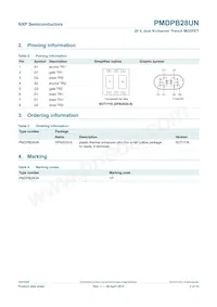 PMDPB28UN Datasheet Page 3