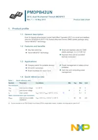 PMDPB42UN Datasheet Page 2