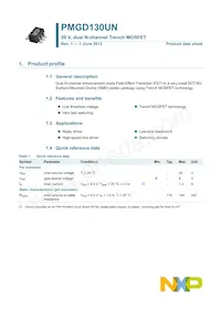 PMGD130UN Datasheet Page 2