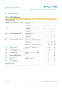 PMGD370XN Datasheet Page 6