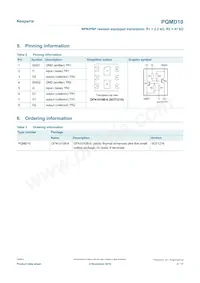 PQMD10Z Datasheet Pagina 2