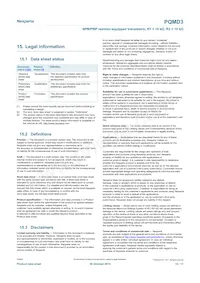 PQMD3Z Datasheet Page 15